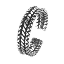 Load image into Gallery viewer, Todorova Antique Beach Punk Rings Vintage Geometric Knuckle Rings for Women Men Carved Adjustable Finger Foot Toe Ring