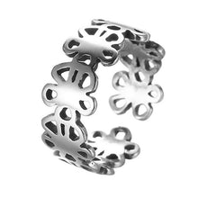 Load image into Gallery viewer, Todorova Antique Beach Punk Rings Vintage Geometric Knuckle Rings for Women Men Carved Adjustable Finger Foot Toe Ring