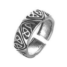 Load image into Gallery viewer, Todorova Antique Beach Punk Rings Vintage Geometric Knuckle Rings for Women Men Carved Adjustable Finger Foot Toe Ring