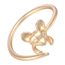Load image into Gallery viewer, Todorova Punk Rock Skull Ring Female Heart DNA Wave Rings for Women Fashion Men Jewelry Toe Ring Dropshipping
