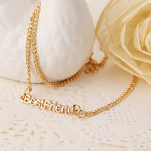 Load image into Gallery viewer, New Hot Heart Broken Style 2-Piece And 3 Parts Pendant Necklace Best Friend Forever Necklace Jewelry Gift For Girl