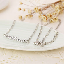 Load image into Gallery viewer, New Hot Heart Broken Style 2-Piece And 3 Parts Pendant Necklace Best Friend Forever Necklace Jewelry Gift For Girl