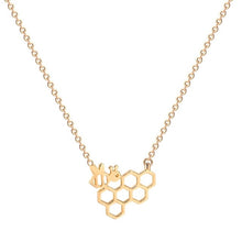 Load image into Gallery viewer, QIAMNI Serotonin Molecule Chemistry Geometric Polygon Pendant Necklace Dopamine Love Jewelry Christmas Party Gift for Girl Women