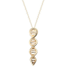 Load image into Gallery viewer, QIAMNI Serotonin Molecule Chemistry Geometric Polygon Pendant Necklace Dopamine Love Jewelry Christmas Party Gift for Girl Women