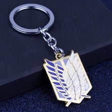 Load image into Gallery viewer, Attack on Titan Necklaces Pendants Wings Of Liberty Metal Unisex Leather Chain Fashion Jewelry Pendant Two Colors