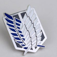 Load image into Gallery viewer, Attack on Titan Necklaces Pendants Wings Of Liberty Metal Unisex Leather Chain Fashion Jewelry Pendant Two Colors