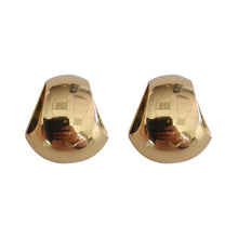 Load image into Gallery viewer, Minimalist Europe and the United States metal smooth texture fashion punk female students ear studs women's fashion jewelry gift