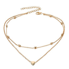 Load image into Gallery viewer, 2018 New Multilayer Crystal Shell Moon Pendant Necklaces For Women Vintage Charm Choker Necklace Statement Party Jewelry Gift