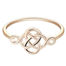 Load image into Gallery viewer, QIAMNI DNA Fish Tail Pineapple Molecule Heart Puzzle Pulse Ring for Women Elephant Deer Crab Ring Best Friend Birthday Gift