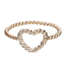 Load image into Gallery viewer, QIAMNI DNA Fish Tail Pineapple Molecule Heart Puzzle Pulse Ring for Women Elephant Deer Crab Ring Best Friend Birthday Gift