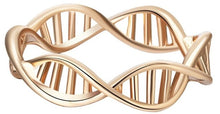 Load image into Gallery viewer, Gold Silver Minimalist Ring Women's CZ Crystal Cactus DNA Chemistry Moon Size 7 Wedding Knuckle Boho Rings Fashion Jewelry