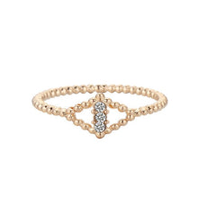 Load image into Gallery viewer, Gold Silver Minimalist Ring Women's CZ Crystal Cactus DNA Chemistry Moon Size 7 Wedding Knuckle Boho Rings Fashion Jewelry