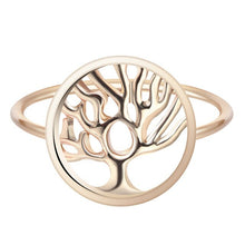 Load image into Gallery viewer, Gold Silver Minimalist Ring Women's CZ Crystal Cactus DNA Chemistry Moon Size 7 Wedding Knuckle Boho Rings Fashion Jewelry
