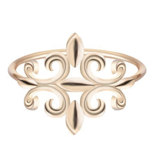 Load image into Gallery viewer, Gold Silver Minimalist Ring Women's CZ Crystal Cactus DNA Chemistry Moon Size 7 Wedding Knuckle Boho Rings Fashion Jewelry