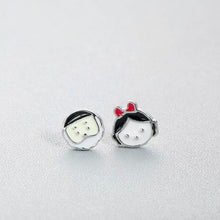 Load image into Gallery viewer, Todorova Multiple Women Minimalist Earrings Cute Small Whale Horse Cat Jewelry Earrings Accessories Gifts for Girls Kids
