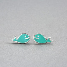 Load image into Gallery viewer, Todorova Multiple Women Minimalist Earrings Cute Small Whale Horse Cat Jewelry Earrings Accessories Gifts for Girls Kids