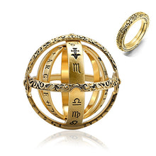 Load image into Gallery viewer, 2019 Astronomical Sphere Ball Ring Open Locket Cosmic Finger Ring Couple Lover Jewelry Gifts for Women Men Accessories